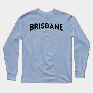 Brisbane 4000 Arc Logo (Black Logo) Long Sleeve T-Shirt